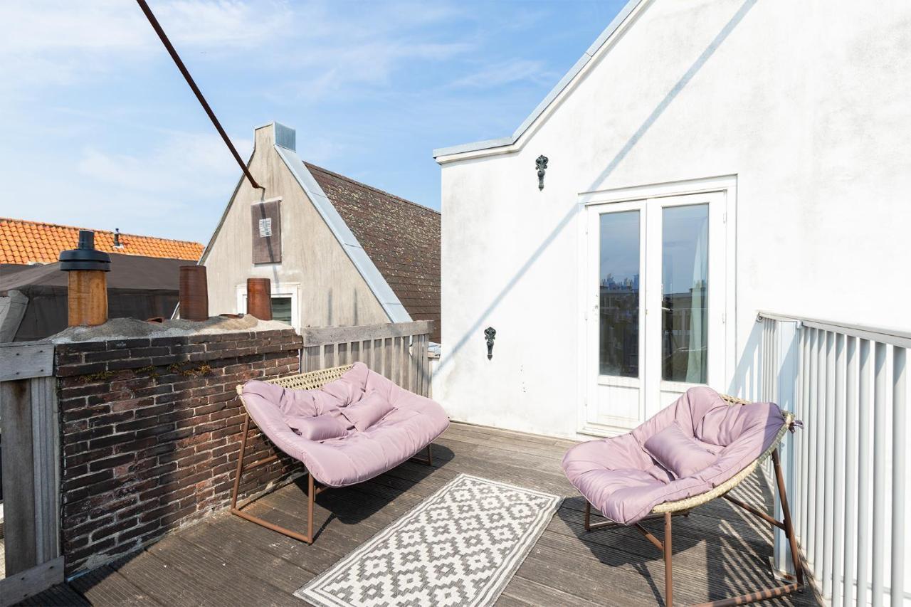Central Top Floor Apartment With Private Balcony - Apt 3 Amsterdam Zewnętrze zdjęcie